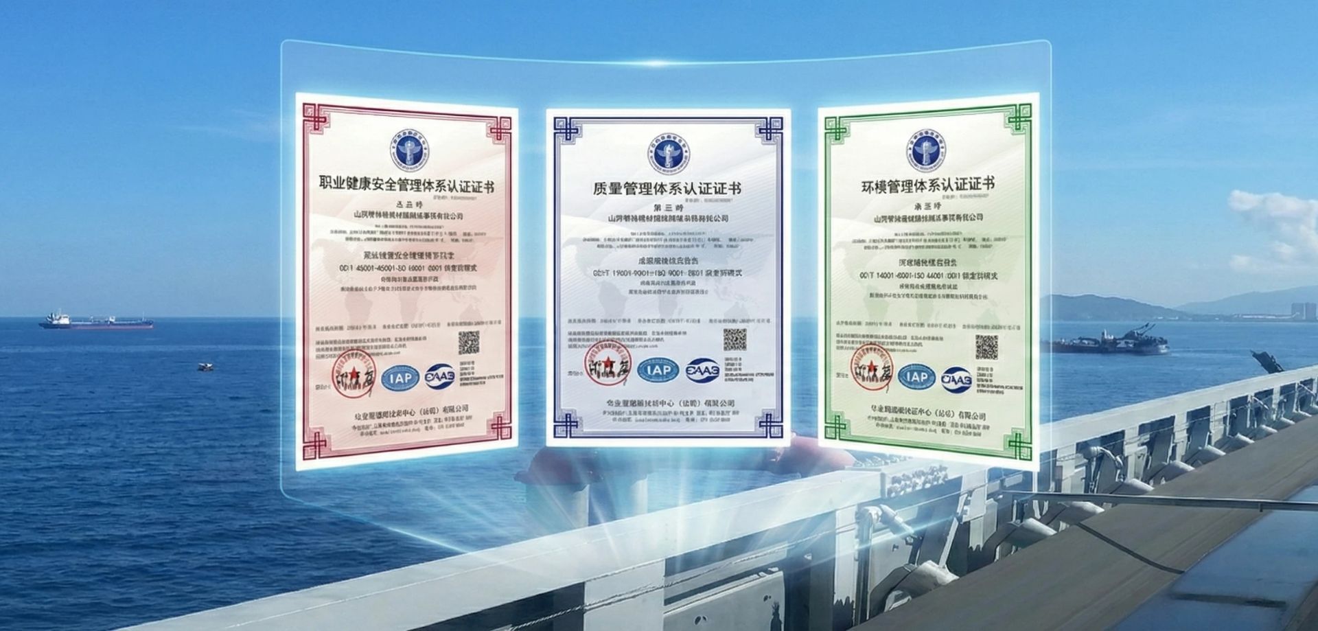 China Shanxi Huacheng Machinery Quality Certification System Certificate